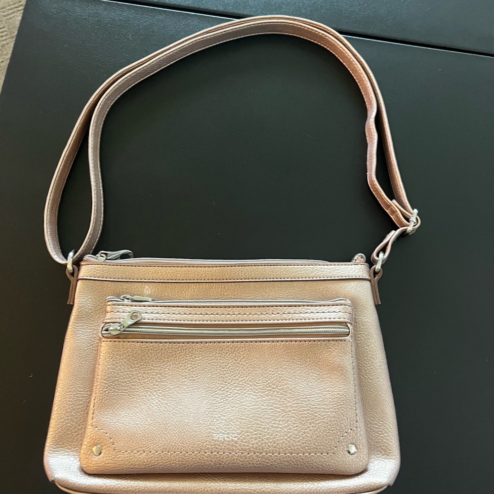 Rose Gold RELIC Crossbody Bag